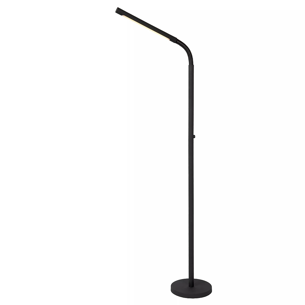 GILLY rechargeable LED floor reading lamp 6W 2700K black (Lucide)