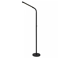 GILLY rechargeable LED floor reading lamp 6W 2700K black (Lucide)