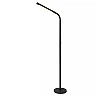 GILLY rechargeable LED floor reading lamp 6W 2700K black (Lucide)