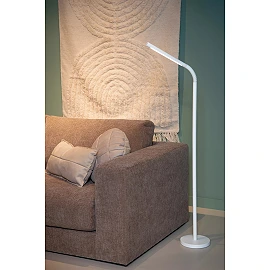 GILLY rechargeable LED floor reading lamp 6W 2700K white (Lucide)