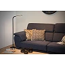 GILLY LED floor reading lamp 6W 2700K black (Lucide)
