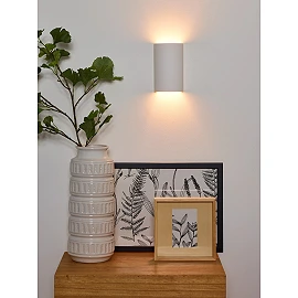 GIPSY Wall light 23,5 cm × 16,5 cm × 13 cm 1x40W White (Lucide)