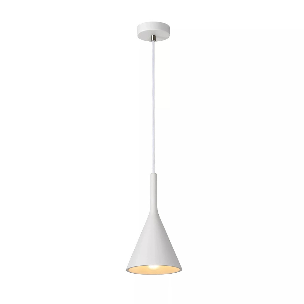 GIPSY Pendant light Ø16.5 cm 1xE27 white (Lucide)