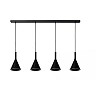 GIPSY Pendant light 120 cm 4xE27 black (Lucide)