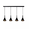 GIPSY Pendant light 120 cm 4xE27 black (Lucide)