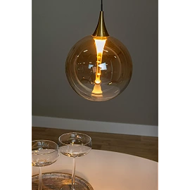 GISELA pendant light 5 W amber (Lucide)