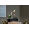 GISELA pendant light 3x4.3 W transparent (Lucide)