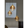 GISELA pendant light 3x4.3 W amber (Lucide)
