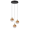 GISELA pendant light 3x4.3 W amber (Lucide)