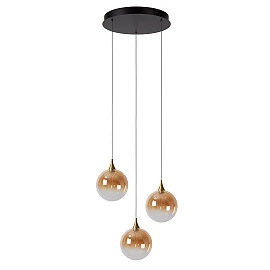 GISELA pendant light 3x4.3 W amber (Lucide)