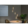 GISELA pendant light 5x3.8 W transparent (Lucide)