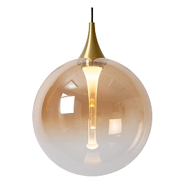 GISELA pendant light 5x3.8 W amber (Lucide)