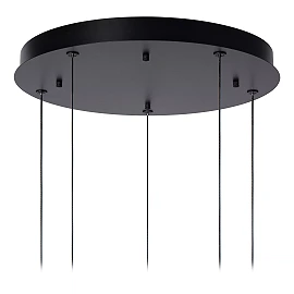 GISELA pendant light 5x3.8 W amber (Lucide)