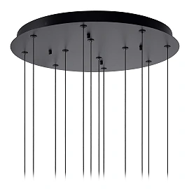 GISELA pendant light 12x3.5 W transparent (Lucide)