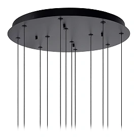 GISELA pendant light 12x3.5 W transparent (Lucide)