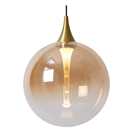 GISELA pendant light 12x3.5 W amber (Lucide)