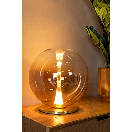 GISELA table lamp 12 W amber (Lucide)