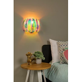 GLINSTAR wall light 1xE27 multicolor (Lucide)