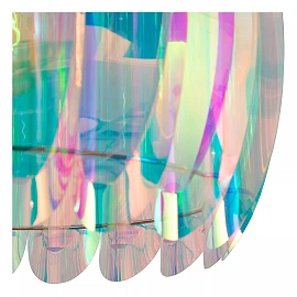 GLINSTAR pendant light Ø40 cm 1xE27 multicolor (Lucide)