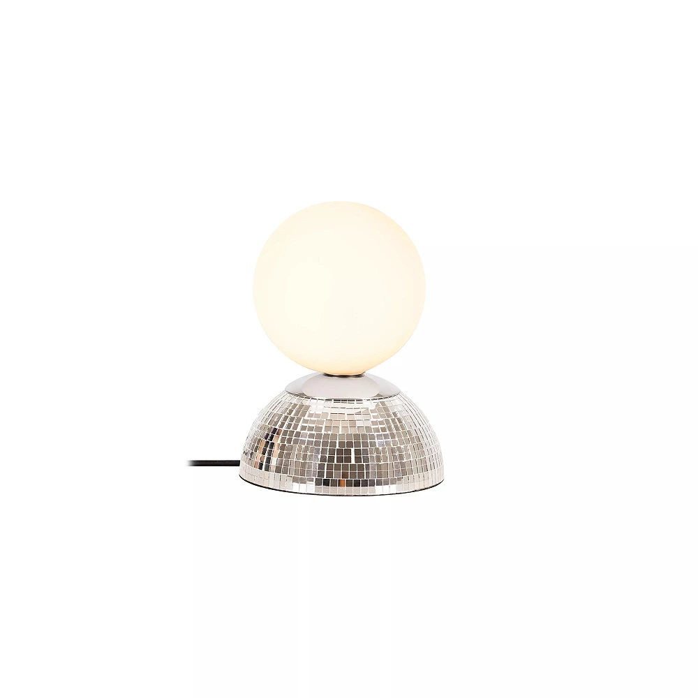 GLITZER Table lamp Ø14 cm 1xG9 Silver (Lucide)