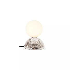 GLITZER Table lamp Ø14 cm 1xG9 Silver (Lucide)