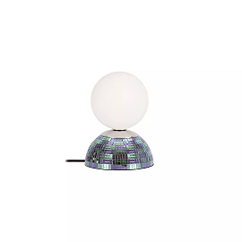 GLITZER Table lamp Ø14 cm 1xG9 Blue (Lucide)