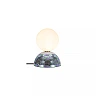 GLITZER Table lamp Ø14 cm 1xG9 Blue (Lucide)