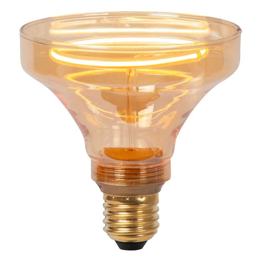 GO100 filament LED bulb E27 4 W 2200K 265 lm amber (Lucide)