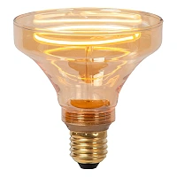 GO100 filament LED bulb E27 4 W 2200K 265 lm amber (Lucide)