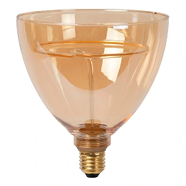 GO150 dome filament LED bulb E27 4 W 2200K 265 lm amber (Lucide)