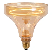 GO150 triangle filament LED bulb E27 4 W 2200K 265 lm amber (Lucide)