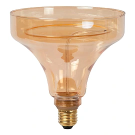GO150 triangle filament LED bulb E27 4 W 2200K 265 lm amber (Lucide)