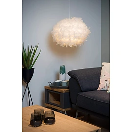 GOOSY SOFT Pendant light Ø50 cm 1xE27 white (Lucide)