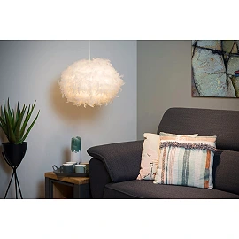 GOOSY SOFT Pendant light Ø50 cm 1xE27 white (Lucide)