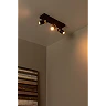 GORIK ceiling spotlight 3xGU10 black (Lucide)