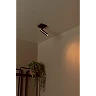 GRADO ceiling spotlight 1xGU10 (MR11) grey iron (Lucide)