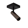 GRADO ceiling spotlight 1xGU10 (MR11) grey iron (Lucide)