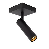 GRADO ceiling spotlight 1xGU10 (MR11) black (Lucide)