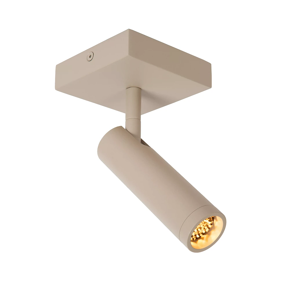 GRADO ceiling spotlight 1xGU10 (MR11) taupe (Lucide)