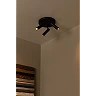 GRADO ceiling spotlight 3xGU10 (MR11) black (Lucide)