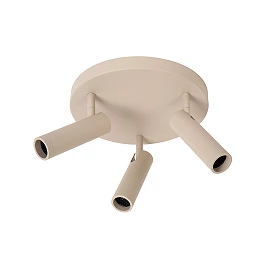 GRADO ceiling spotlight 3xGU10 (MR11) taupe (Lucide)