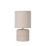 GREASBY table lamp Ø14 cm 1 x 40 W E14 cream (Lucide)