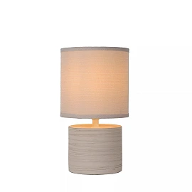 GREASBY galda lampa Ø14 cm 1 x 40 W E14 krēmkrāsa (Lucide)