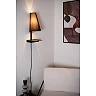 GREGORY bedside lamp / wall light 1x60 W E27 19.8×18 cm black (Lucide)