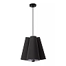 GREGORY pendant light 3x60 W E27 Ø34.3 cm black (Lucide)