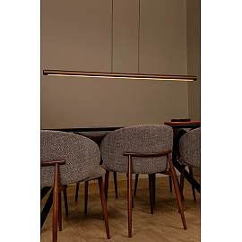 GRIFFITH piekaramā lampa 140 cm LED 33W CCT bronzas krāsā (Lucide)