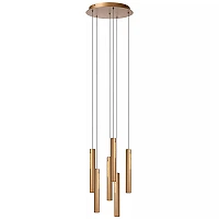 GRIFFITH piekaramā lampa Ø38 cm LED 6 x 6W CCT bronzas krāsā (Lucide)