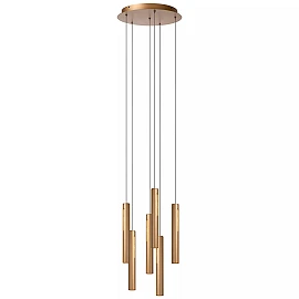 GRIFFITH piekaramā lampa Ø38 cm LED 6 x 6W CCT bronzas krāsā (Lucide)