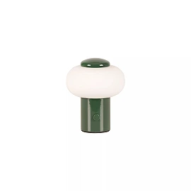 GUSTAV Rechargeable table lamp Ø8 cm LED dim 1x0.8W 2700K Green (Lucide)