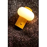 GUSTAV Rechargeable table lamp Ø8 cm LED dim 1x0.8W 2700K Yellow (Lucide)